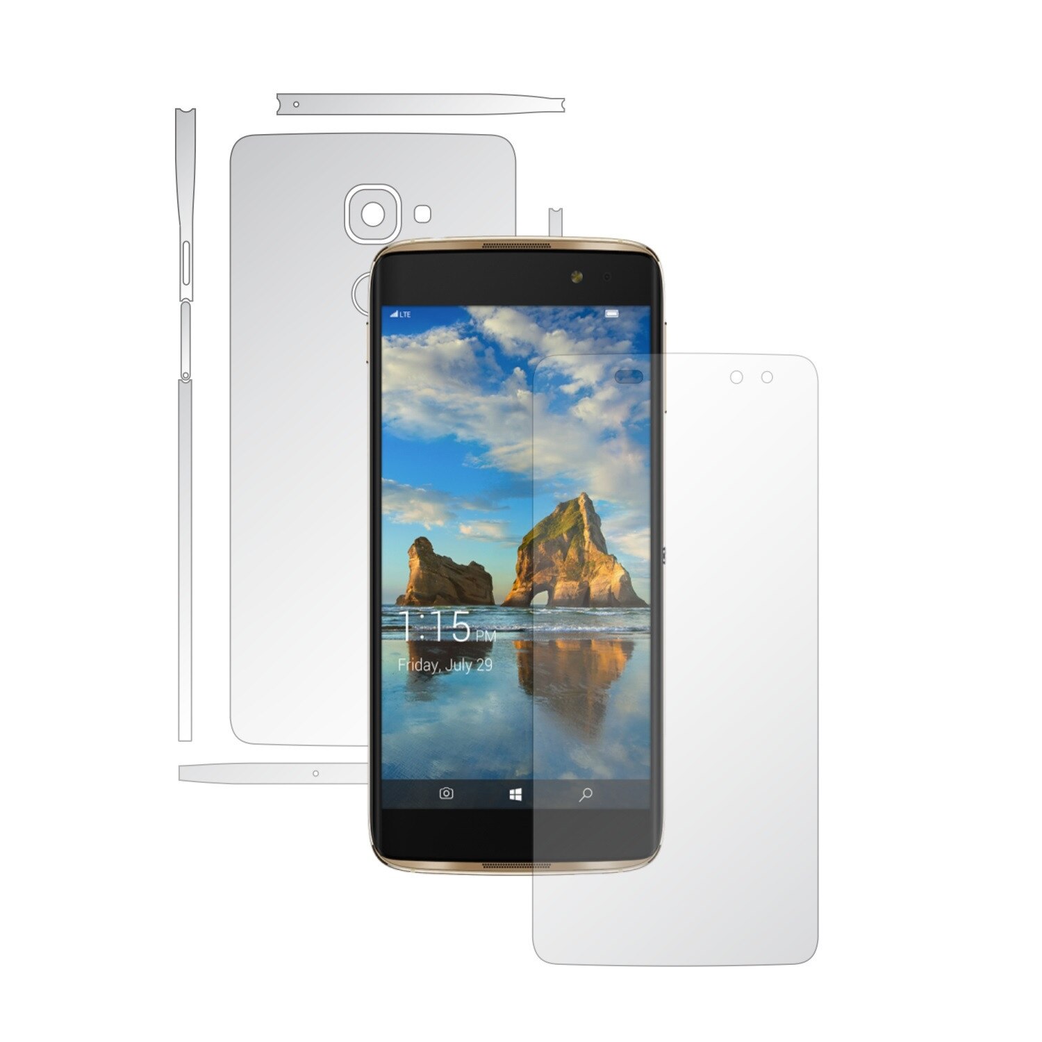 Altex husa silicon spate alcatel idol 6o55 k – Cumparaturi online