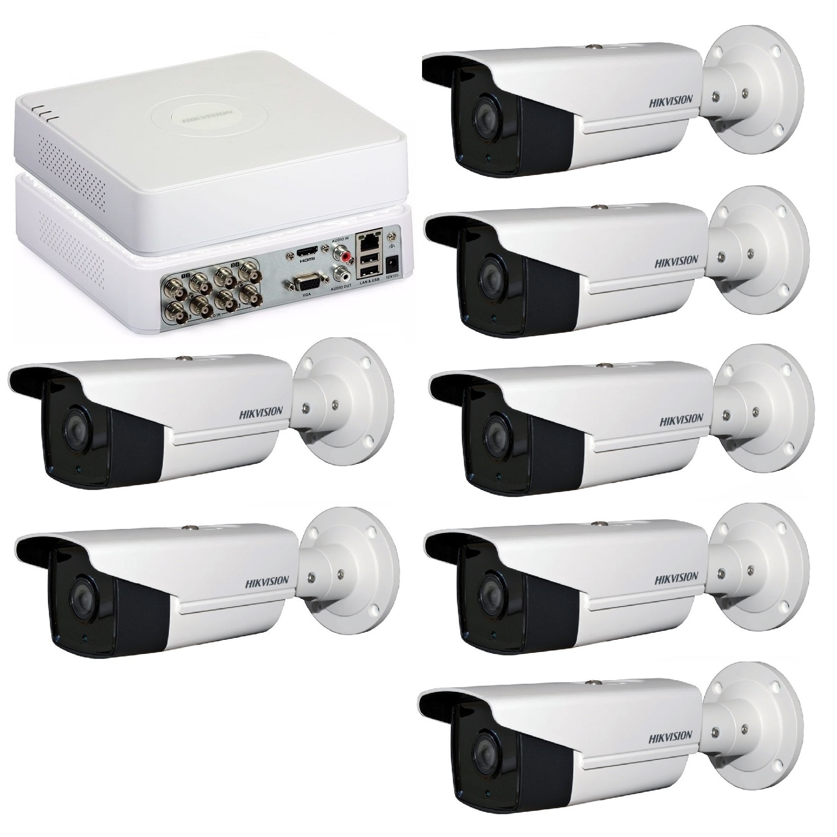 kit 8 camere supraveghere