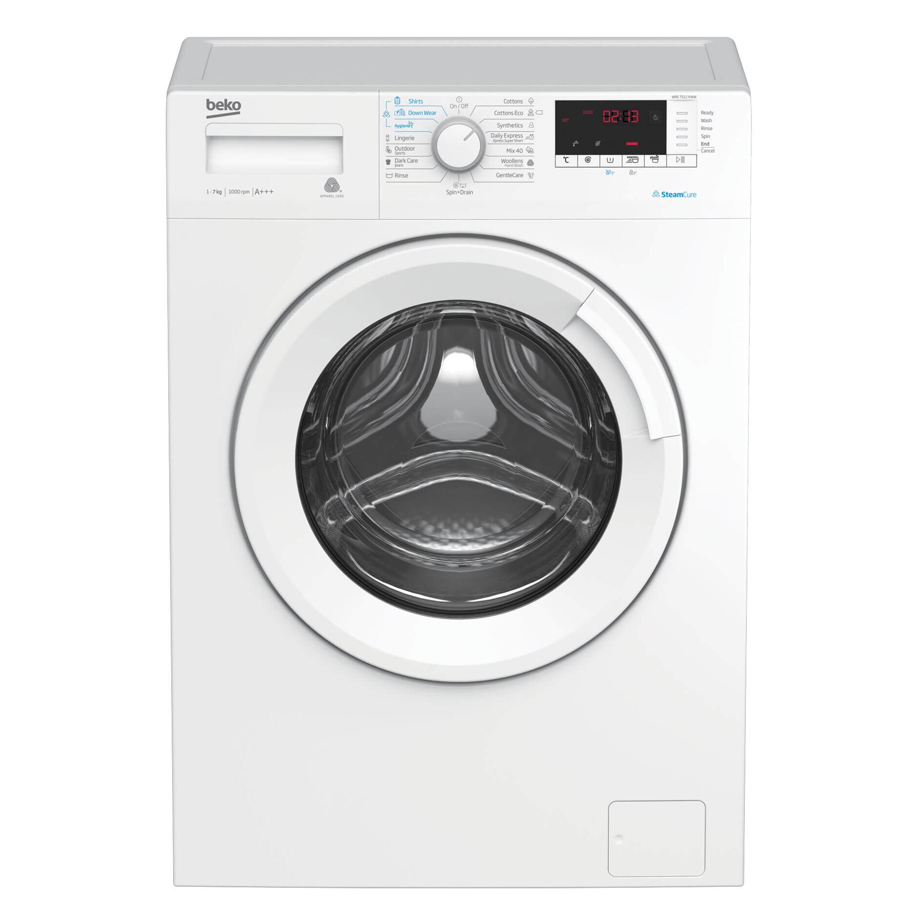 masina de spalat beko wre 7512xww