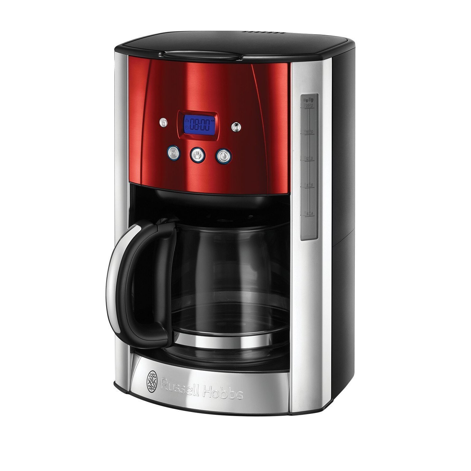 prajitor cafetiera incalzitor apa russell hobbs rosu