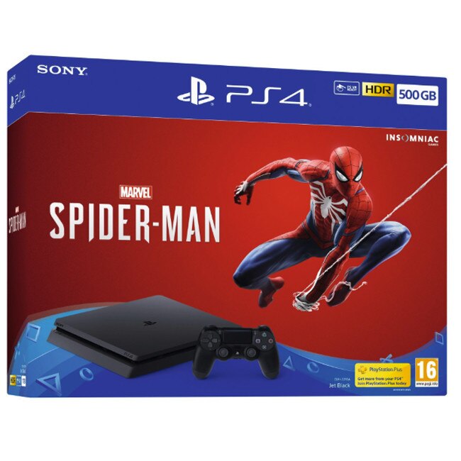 ps4 slim marvel spiderman