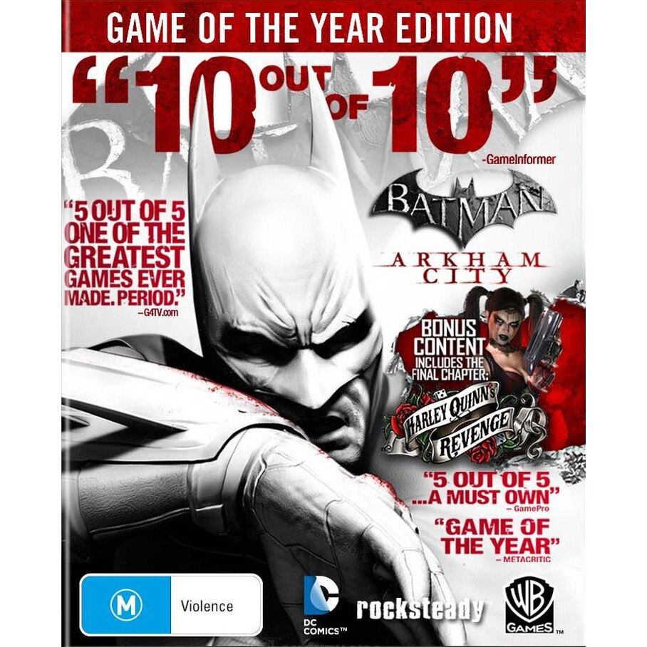 Batman arkham city goty altex