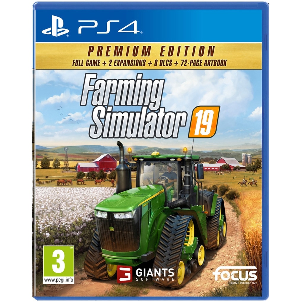 Farming simulator 19 ps4 platinum edition altex – Cea mai bună selecție online