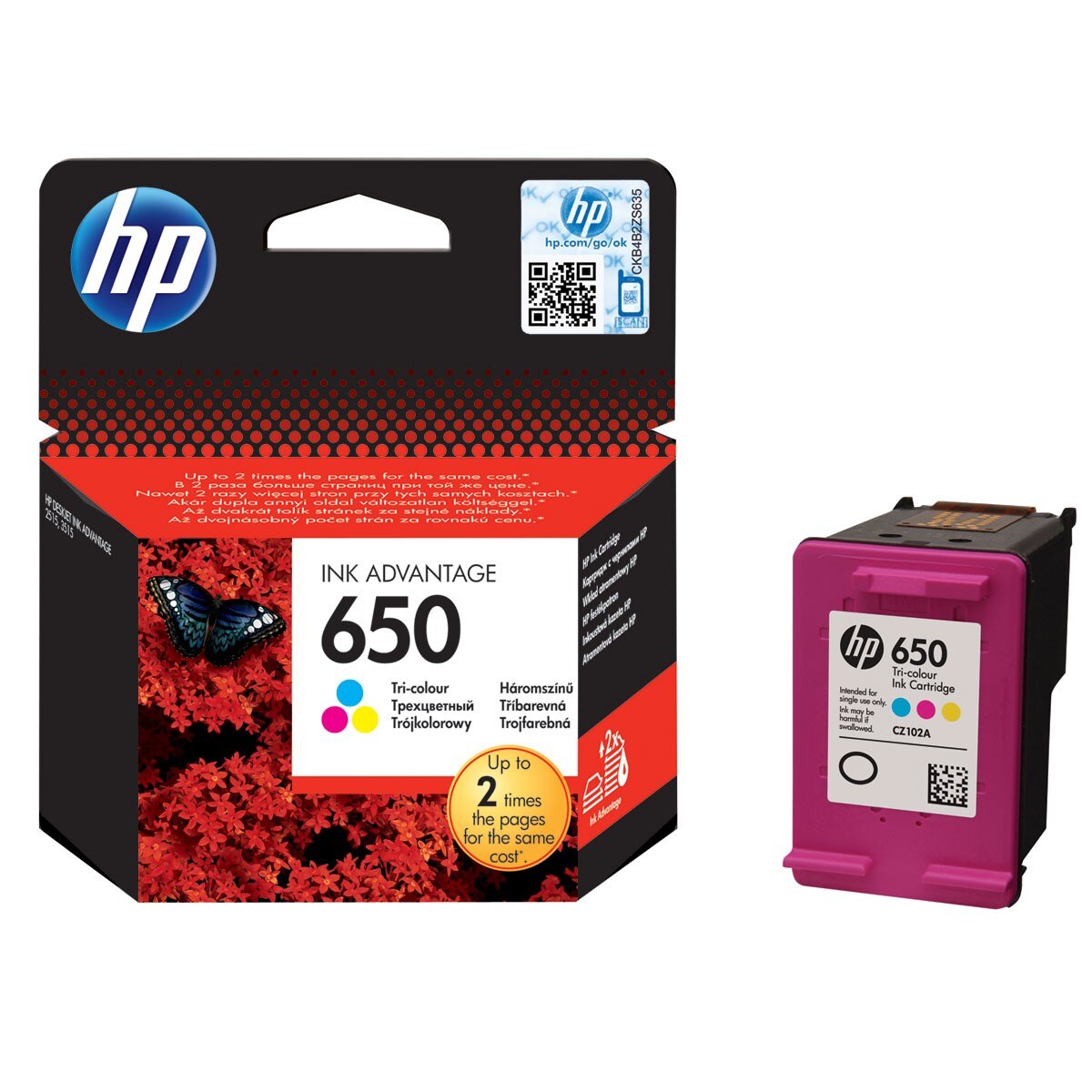 Hp 650 cartus color altex – Cumpărați online