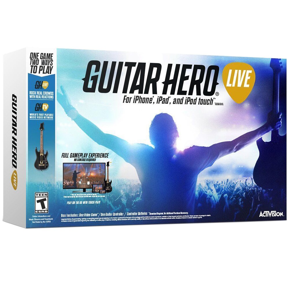 joc guitar hero live chitara pentru playstation 4