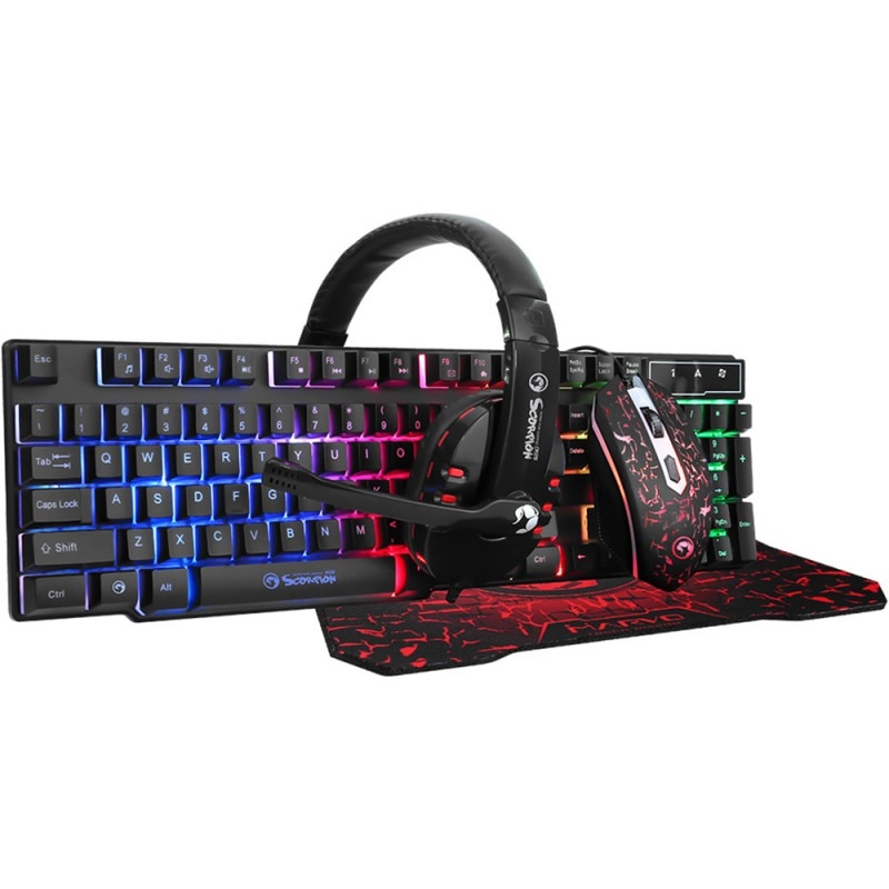 Kit gaming 4 in 1 marvo altex