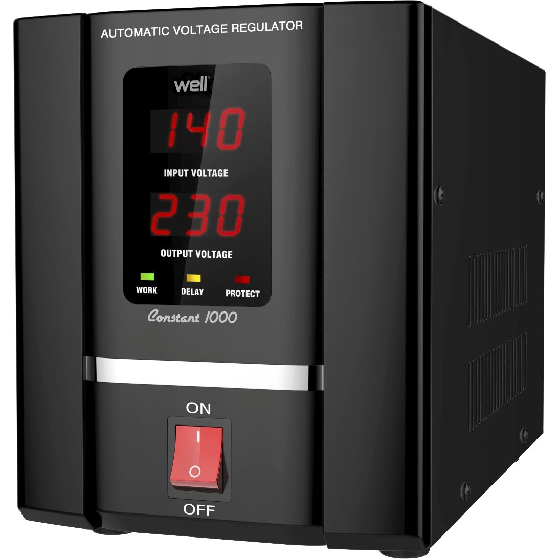 Stabilizator automat de tensiune cu servo motor 500va well altex