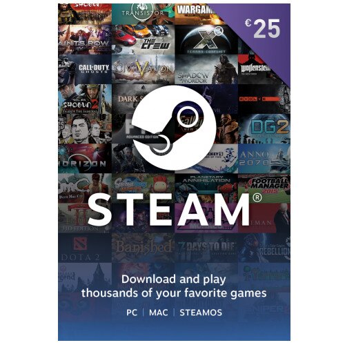 Steam 25 euro card altex