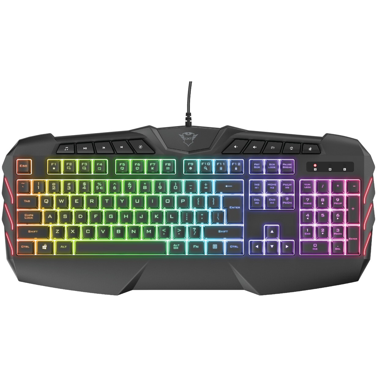 Tastatura trust thura rgb altex