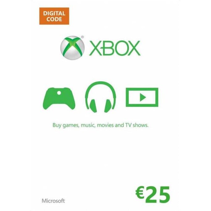 xbox live 25 lire