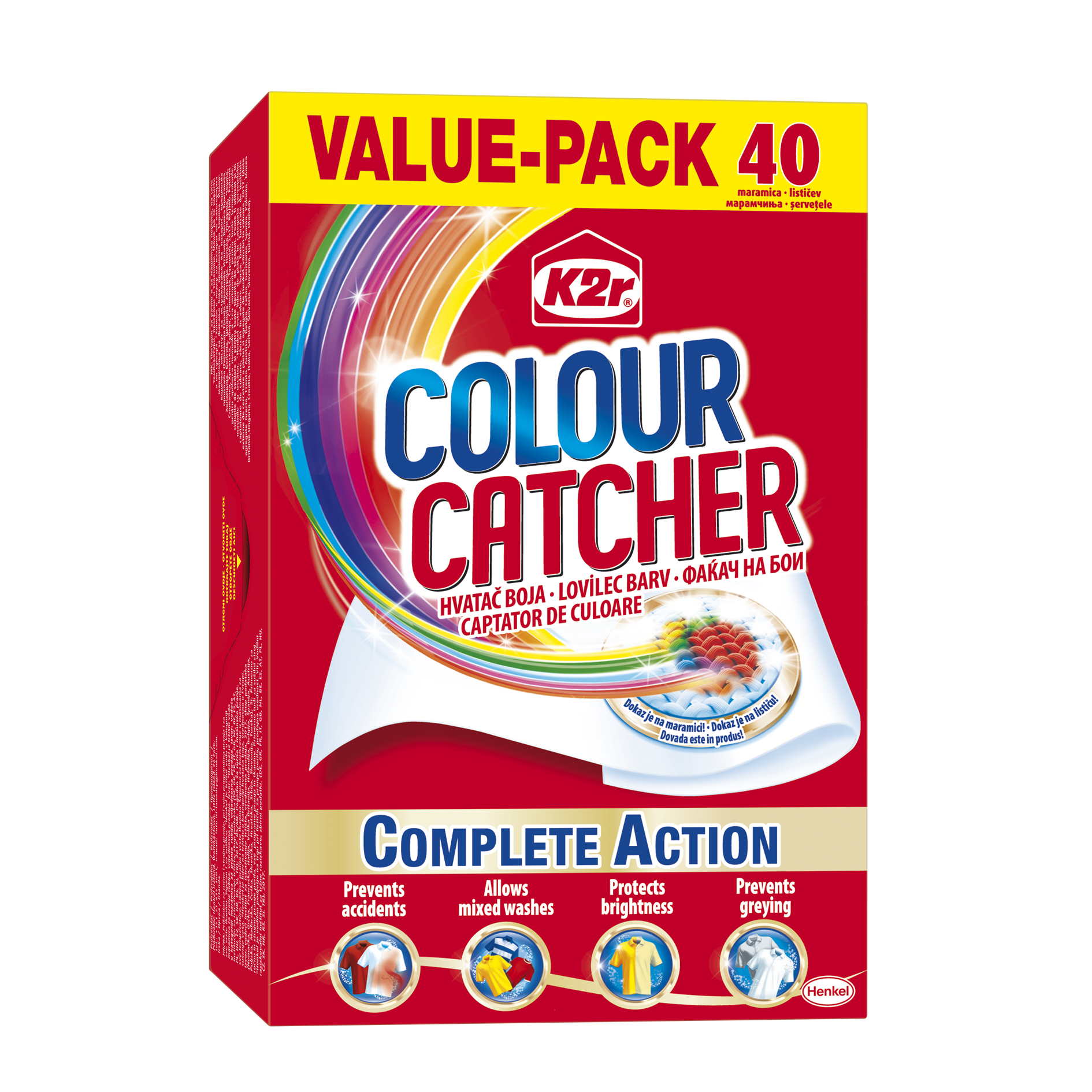 colour catcher 40 sheets