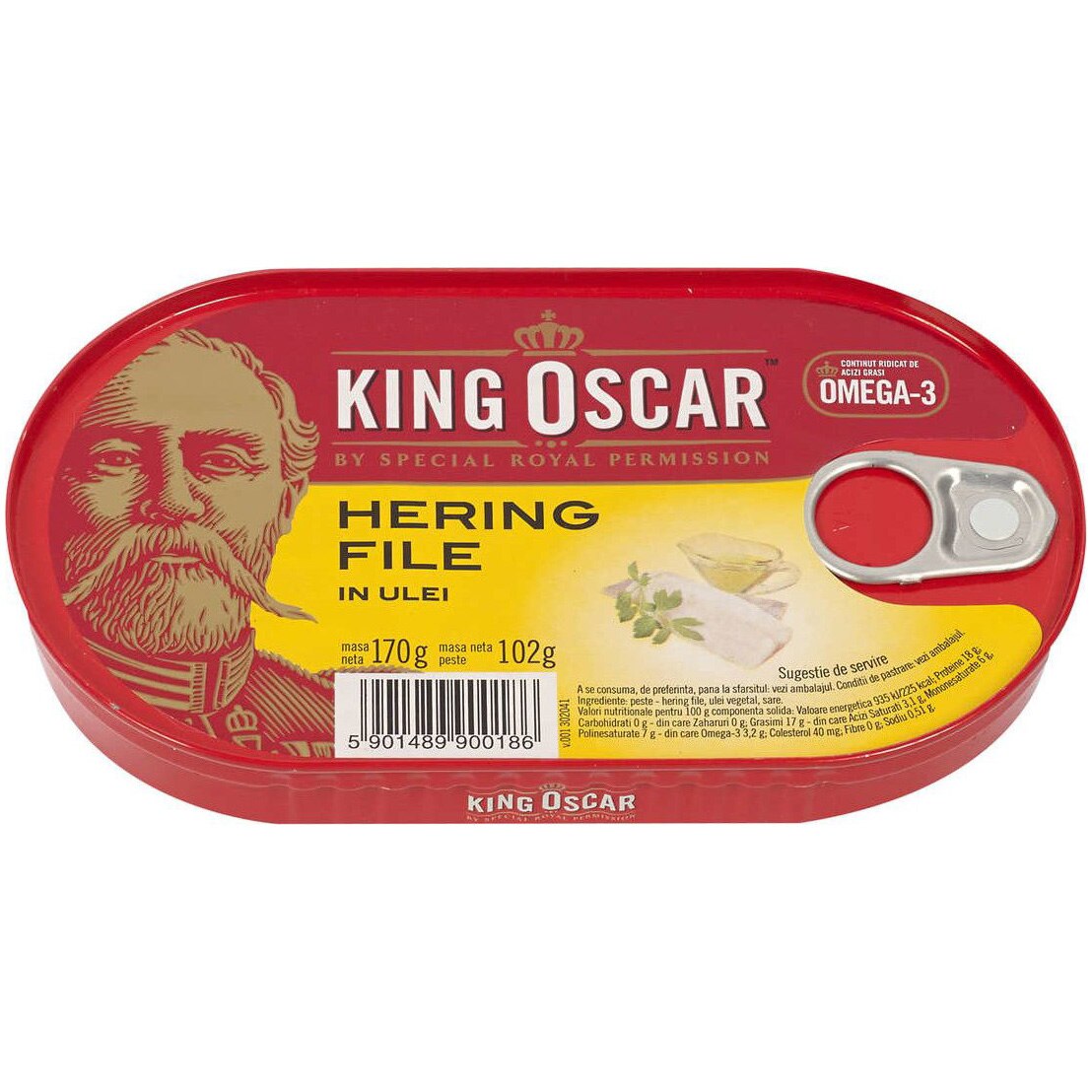 Auchan file hering picant 480g – Cumpărați online