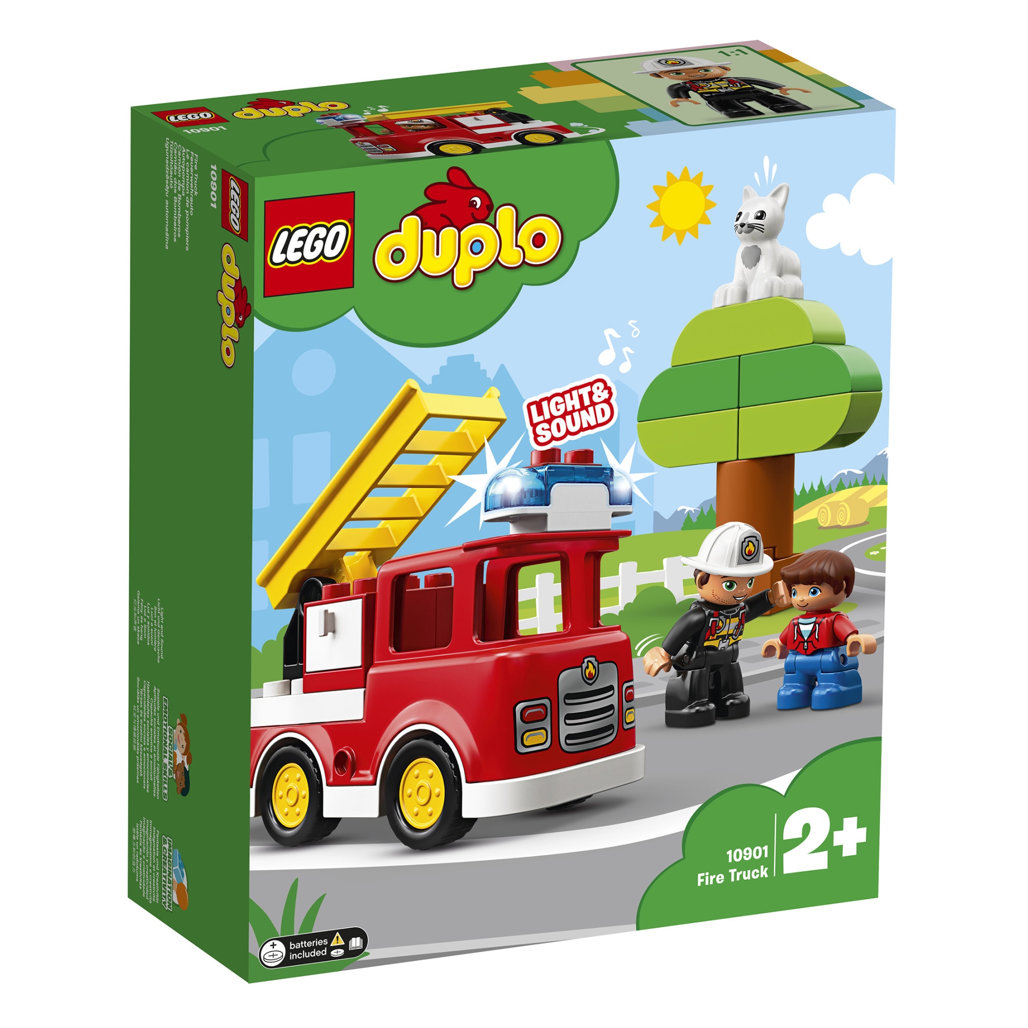 lego duplo camion de pompieri 10901