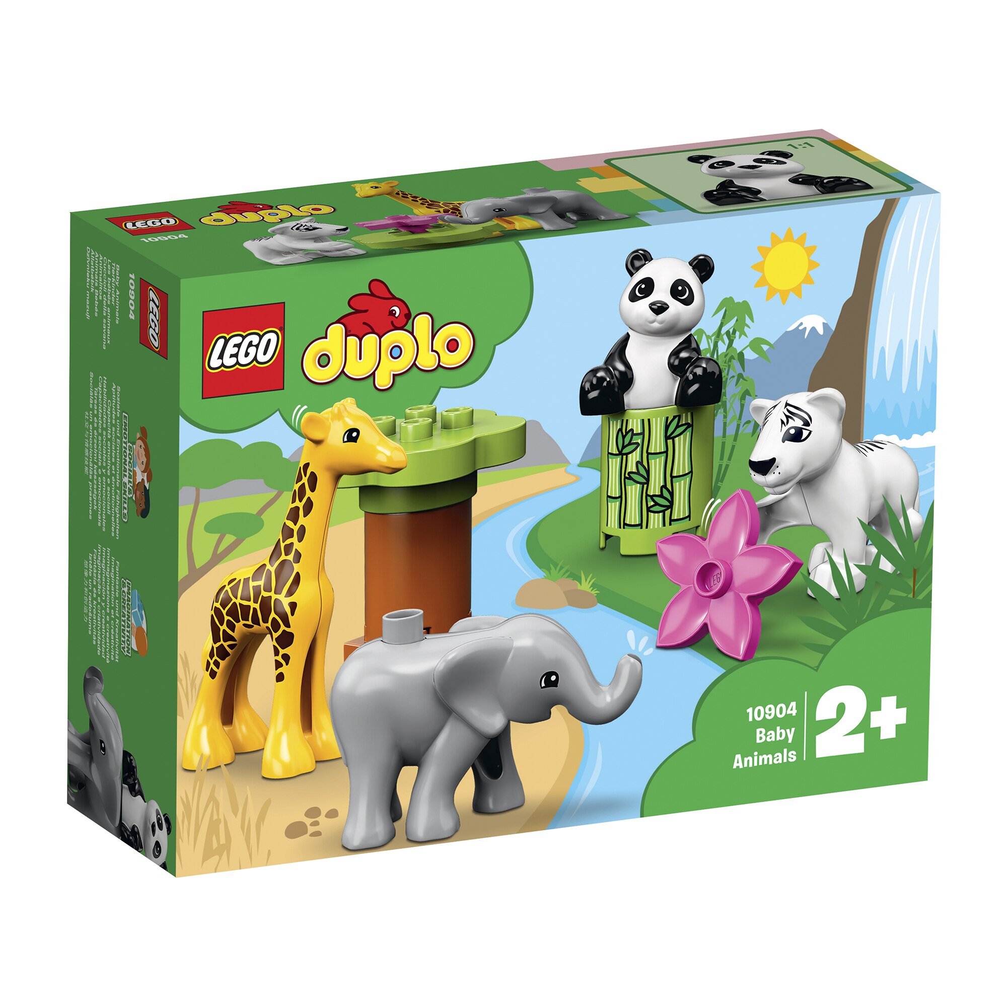 lego duplo puii de animale