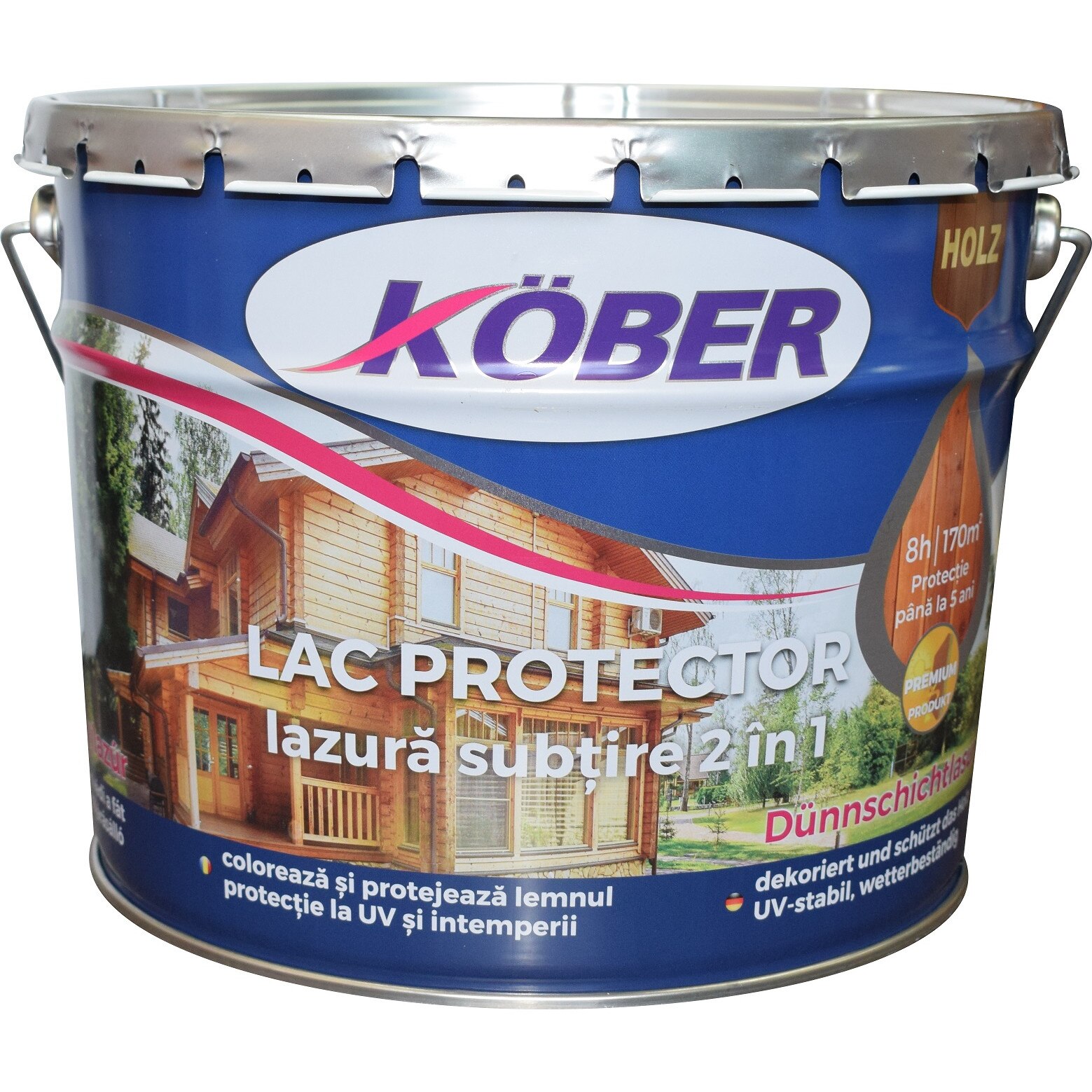 Lac de lemn kober 10 l brico depot