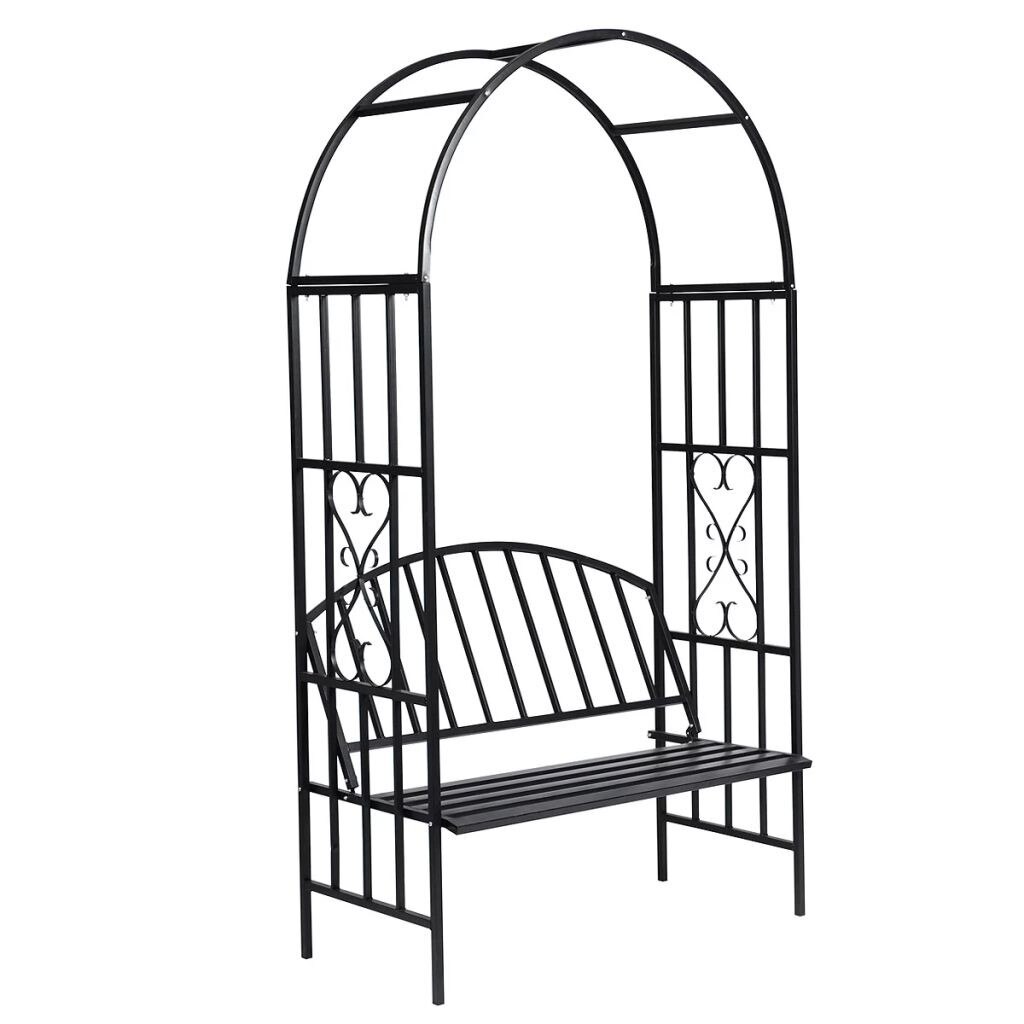 Pergola metal trandafiri brico depot