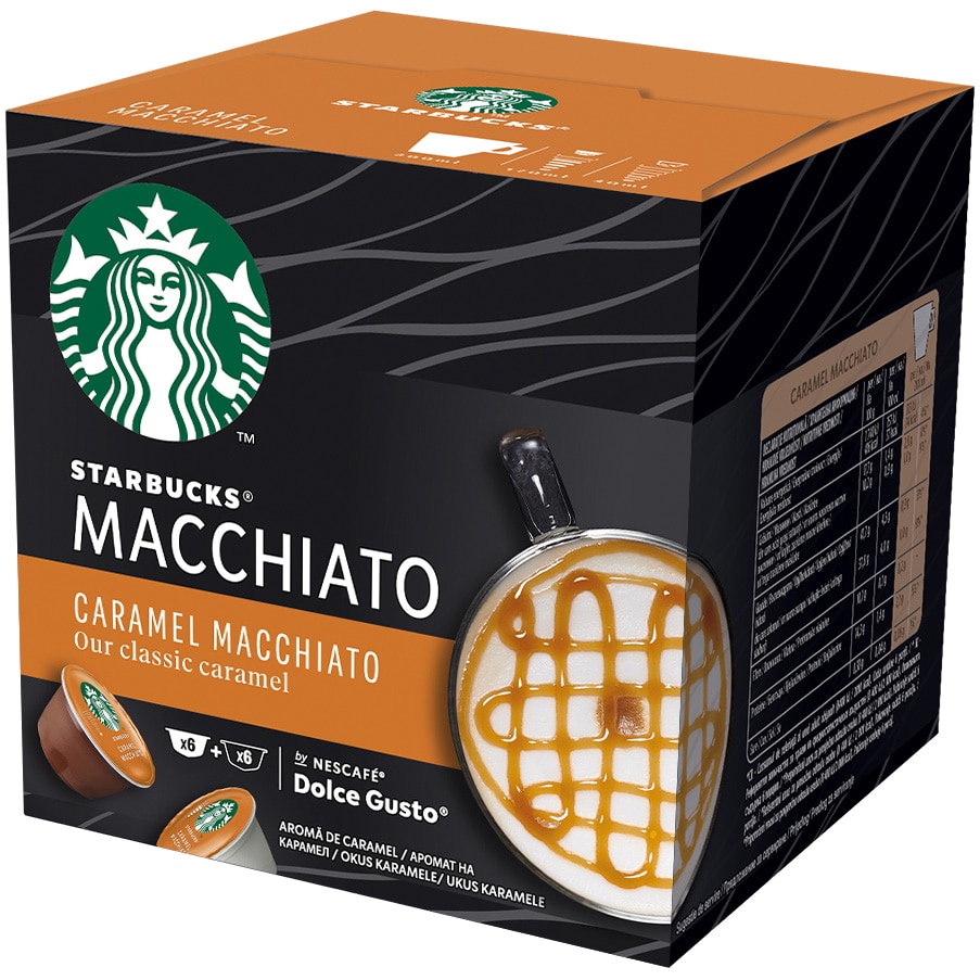 Cafea cu gust caramel la carrefour