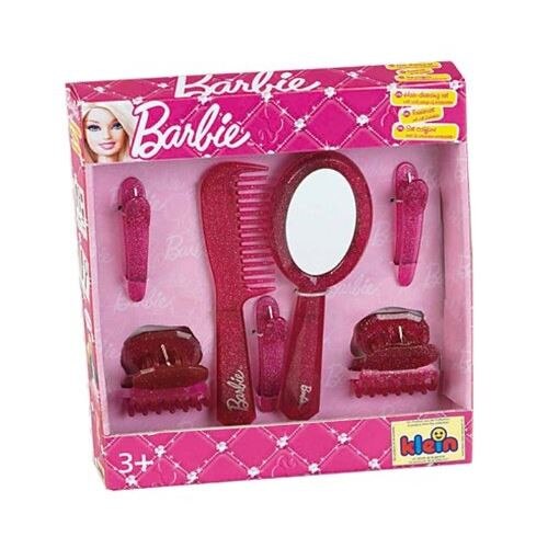 cai de jucarie barbie roz cu par cal