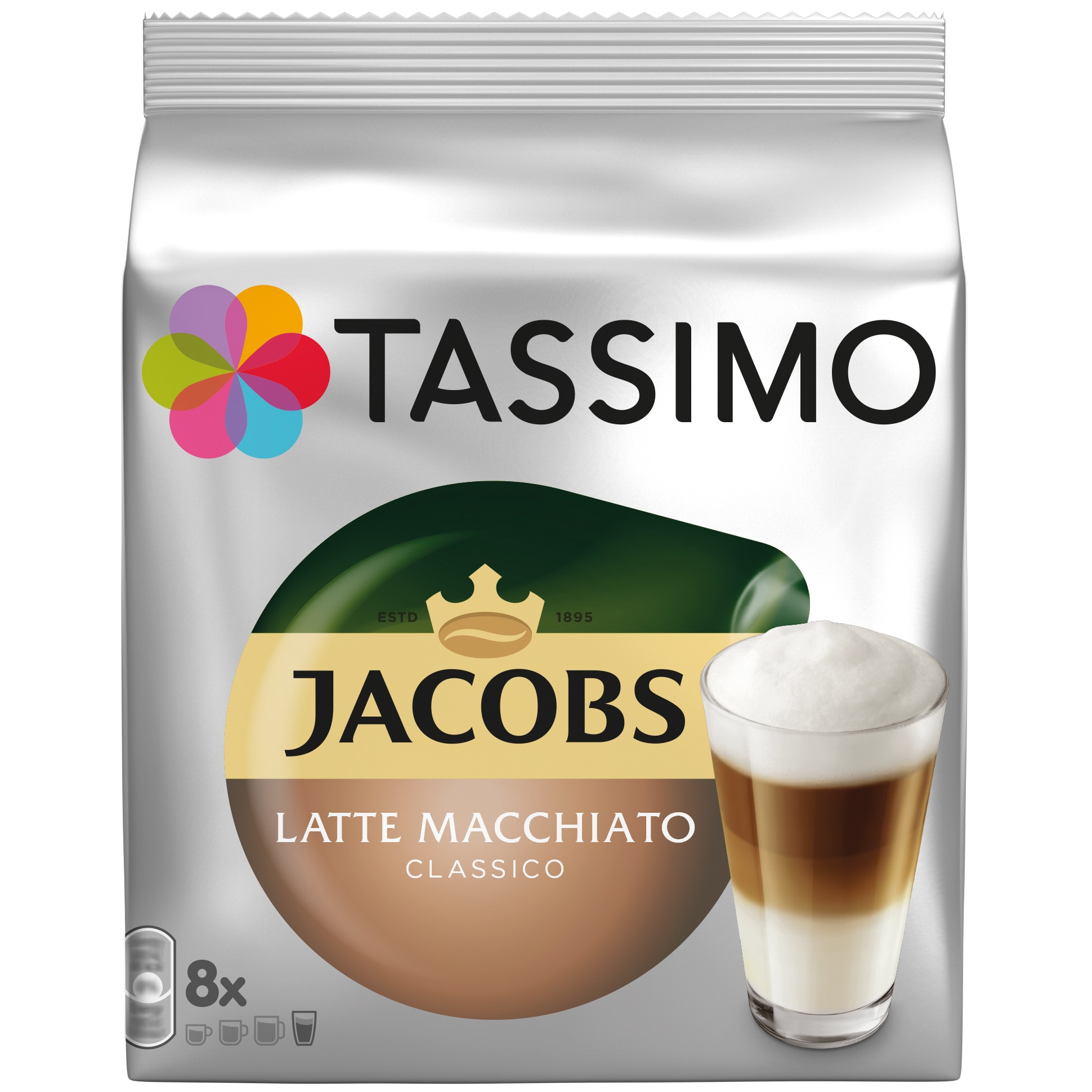 Capsule caffe latte marca carrefour