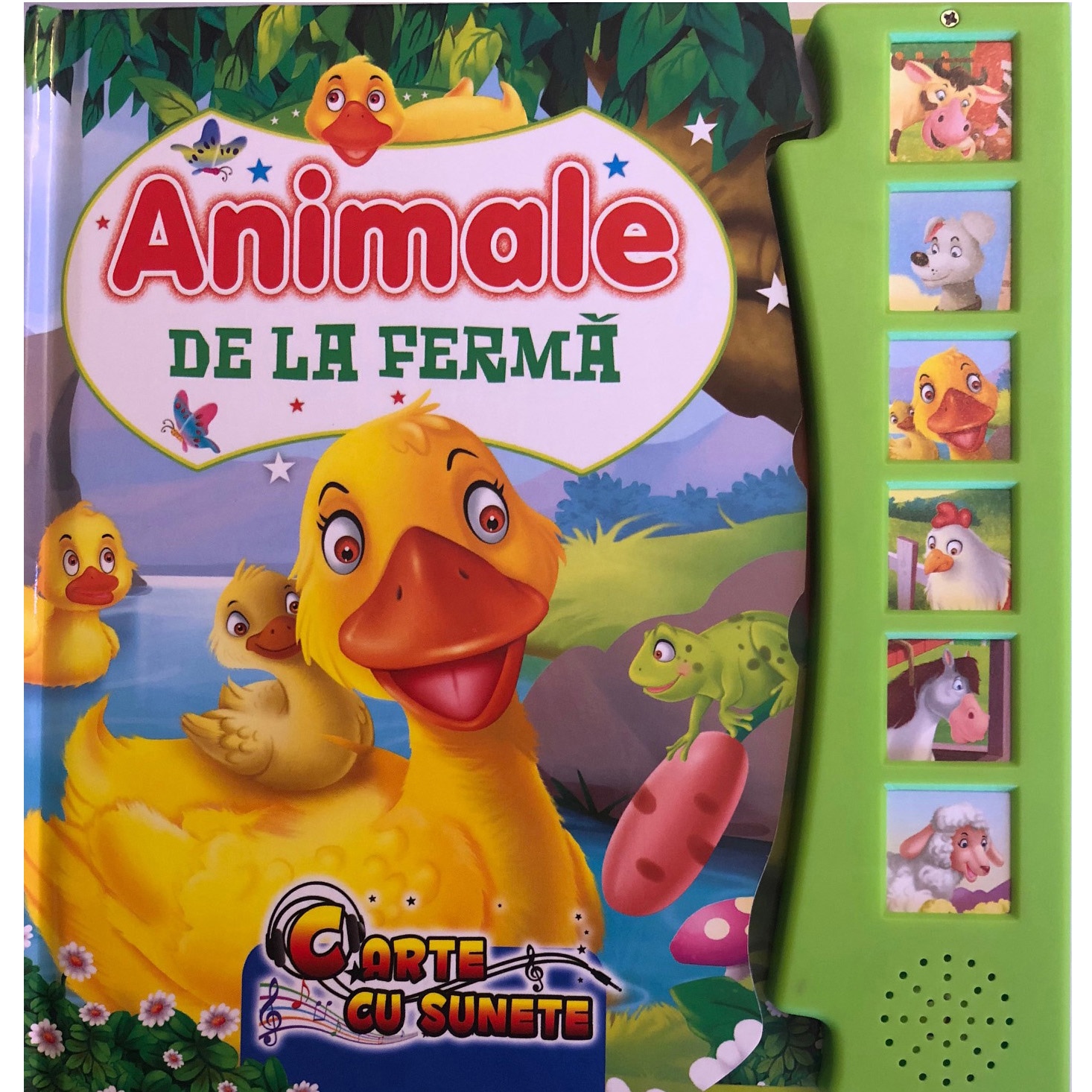 Carte carrefour cu sunete animale