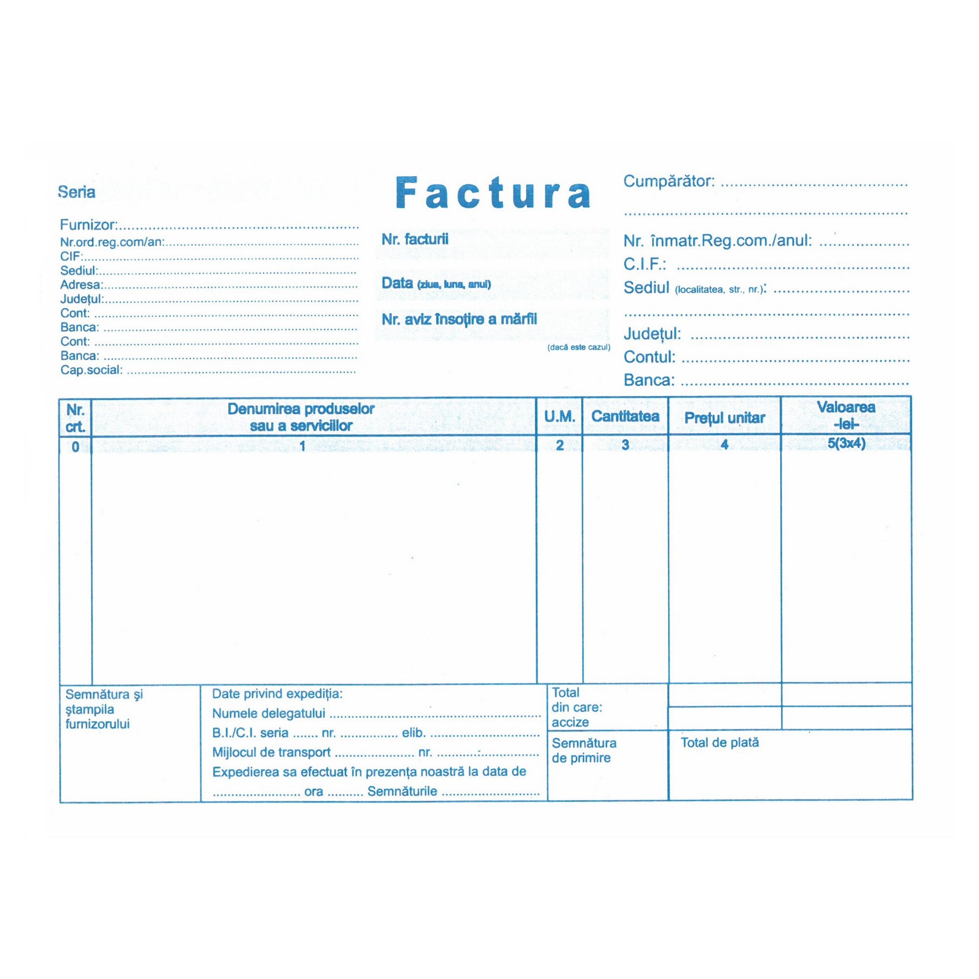Facturier a5 fara tva carrefour – Cea mai bună selecție online