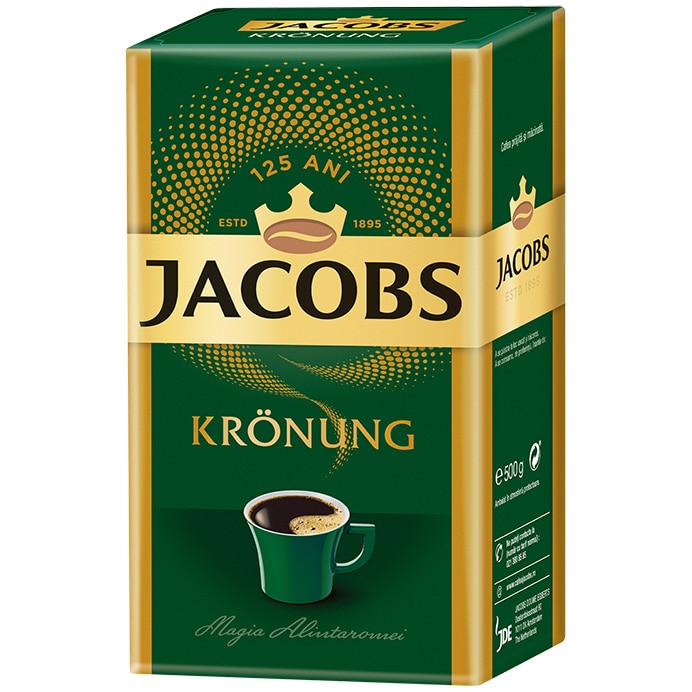 Oferta jacobs kronung 500 gr carrefour cafea