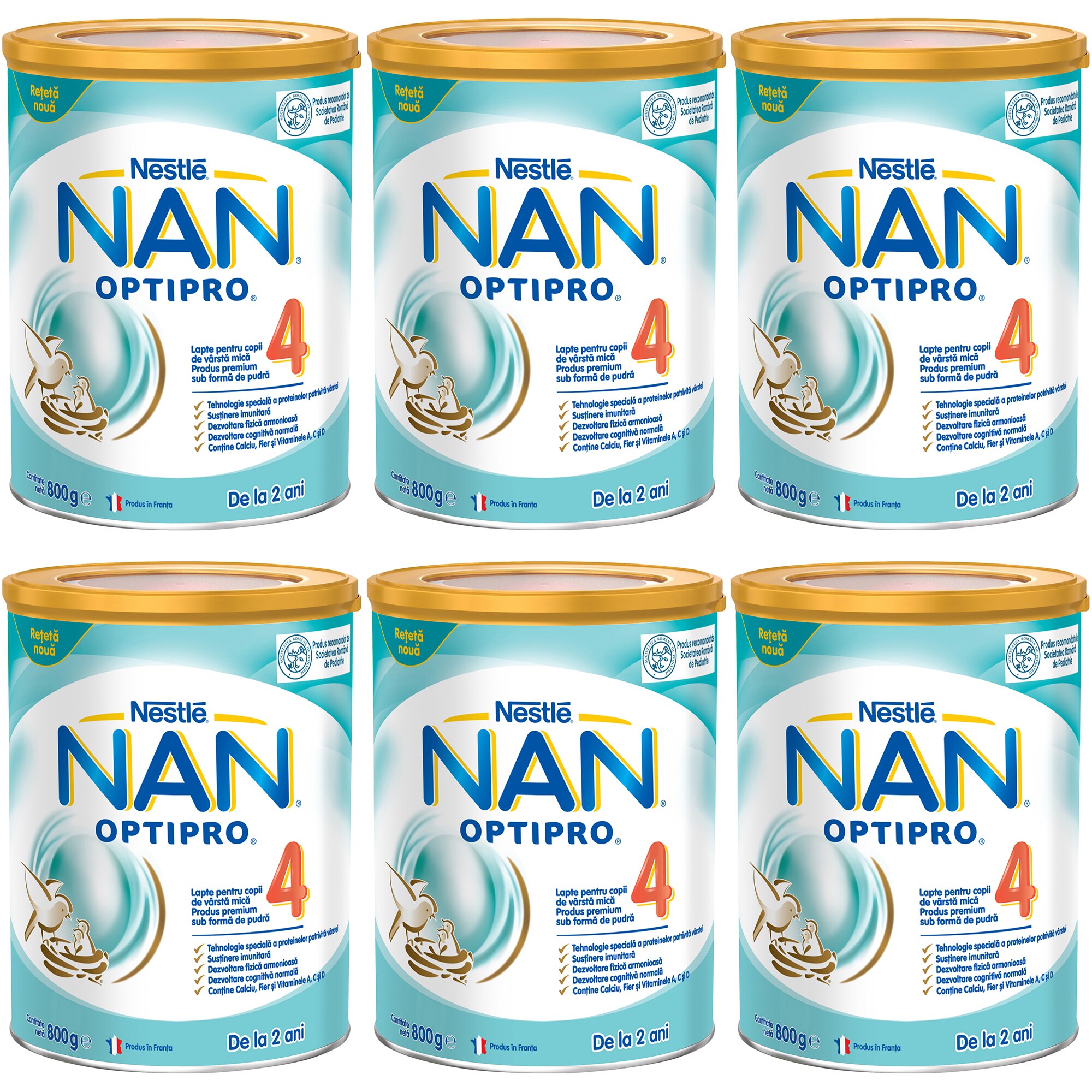 Oferta lapte praf nan 4 optipro carrefour