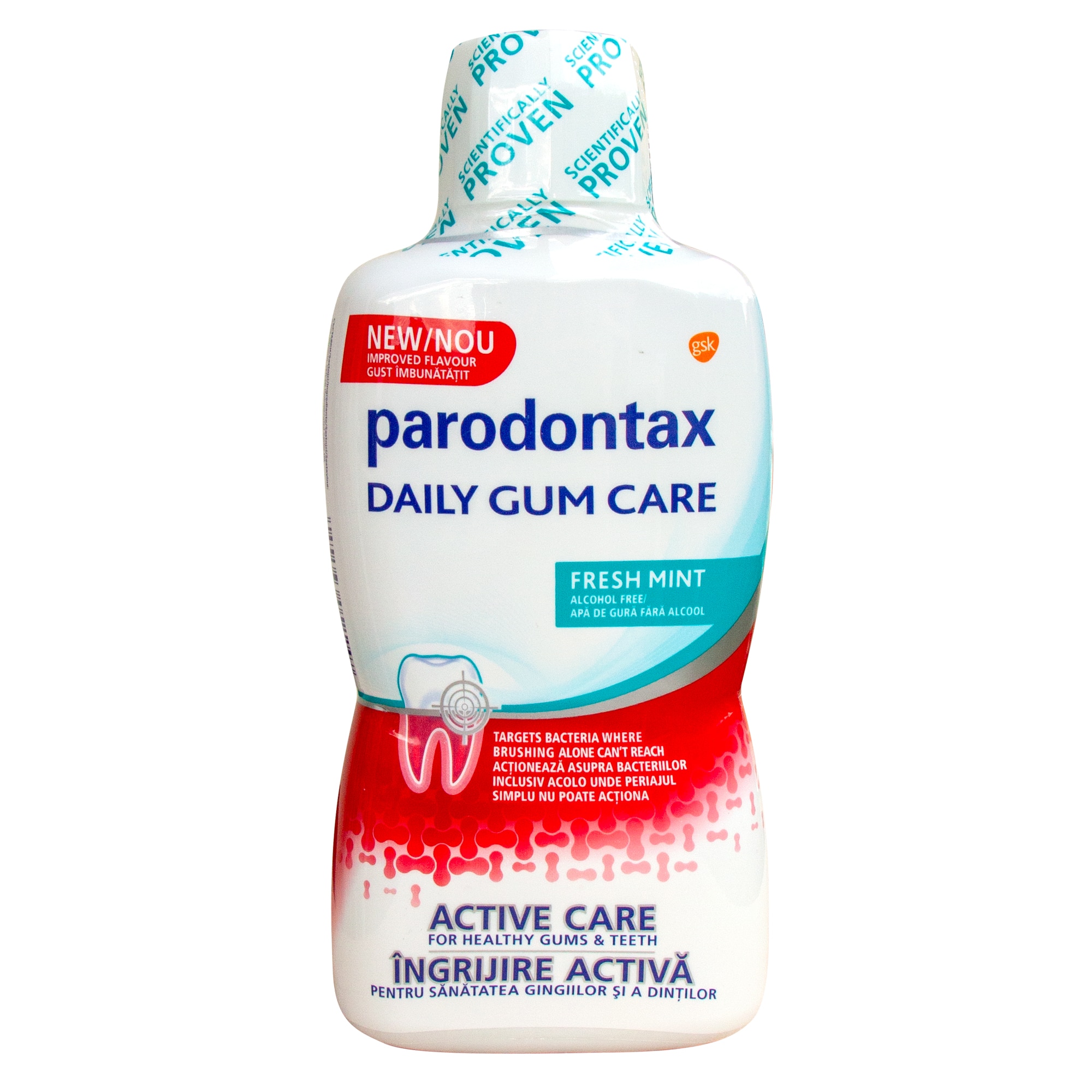Parodontax apa de gura carrefour