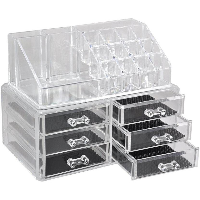set recipiente depozitare produse cosmetice