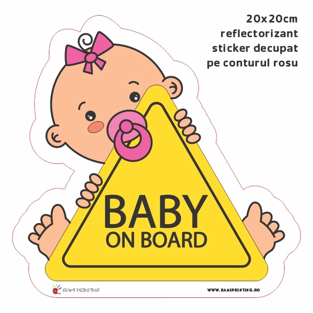 sticker baby on board