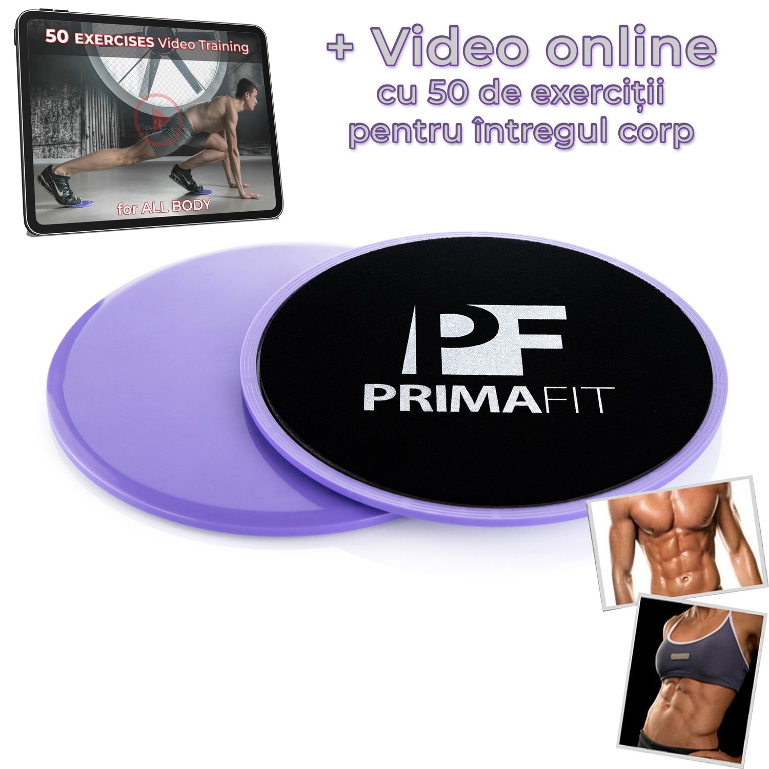 Discuri alunecare pentru fitness decathlon