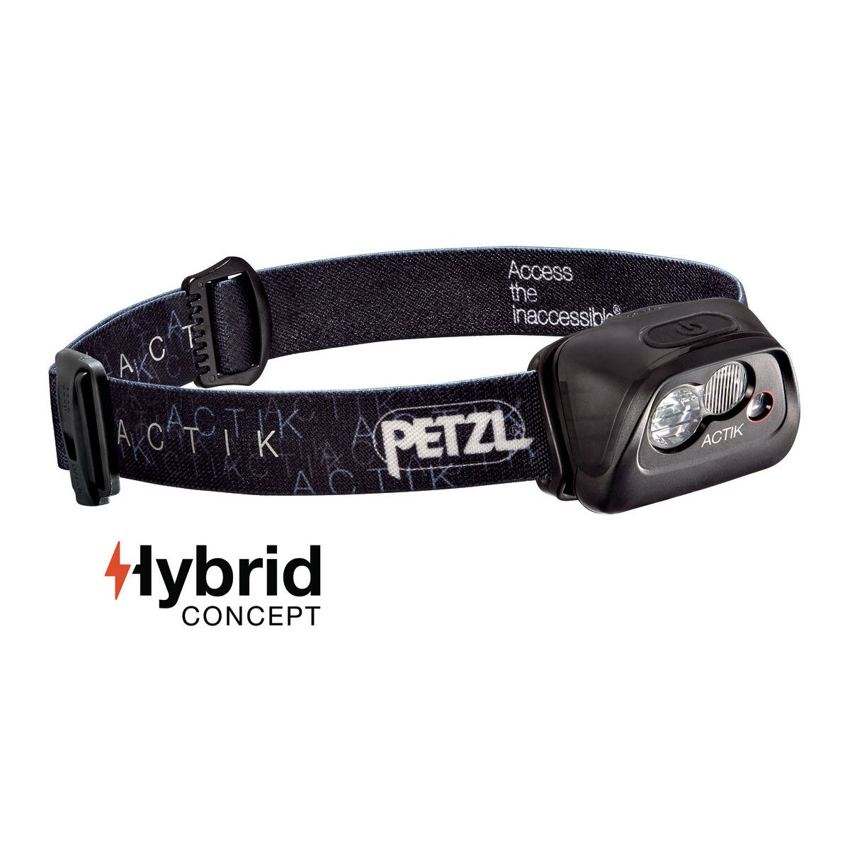 Pezl actik core black decathlon