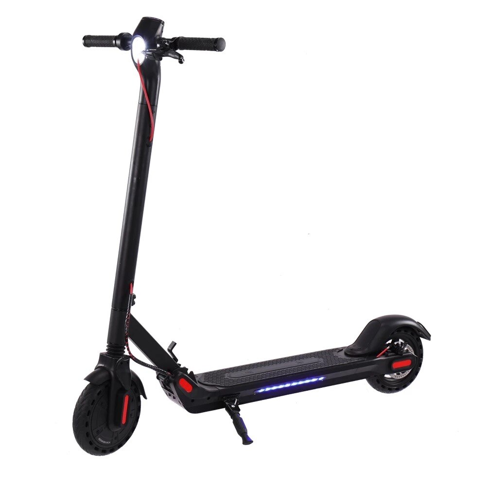 Trotineta oxelo suspensii negru albastru decathlon