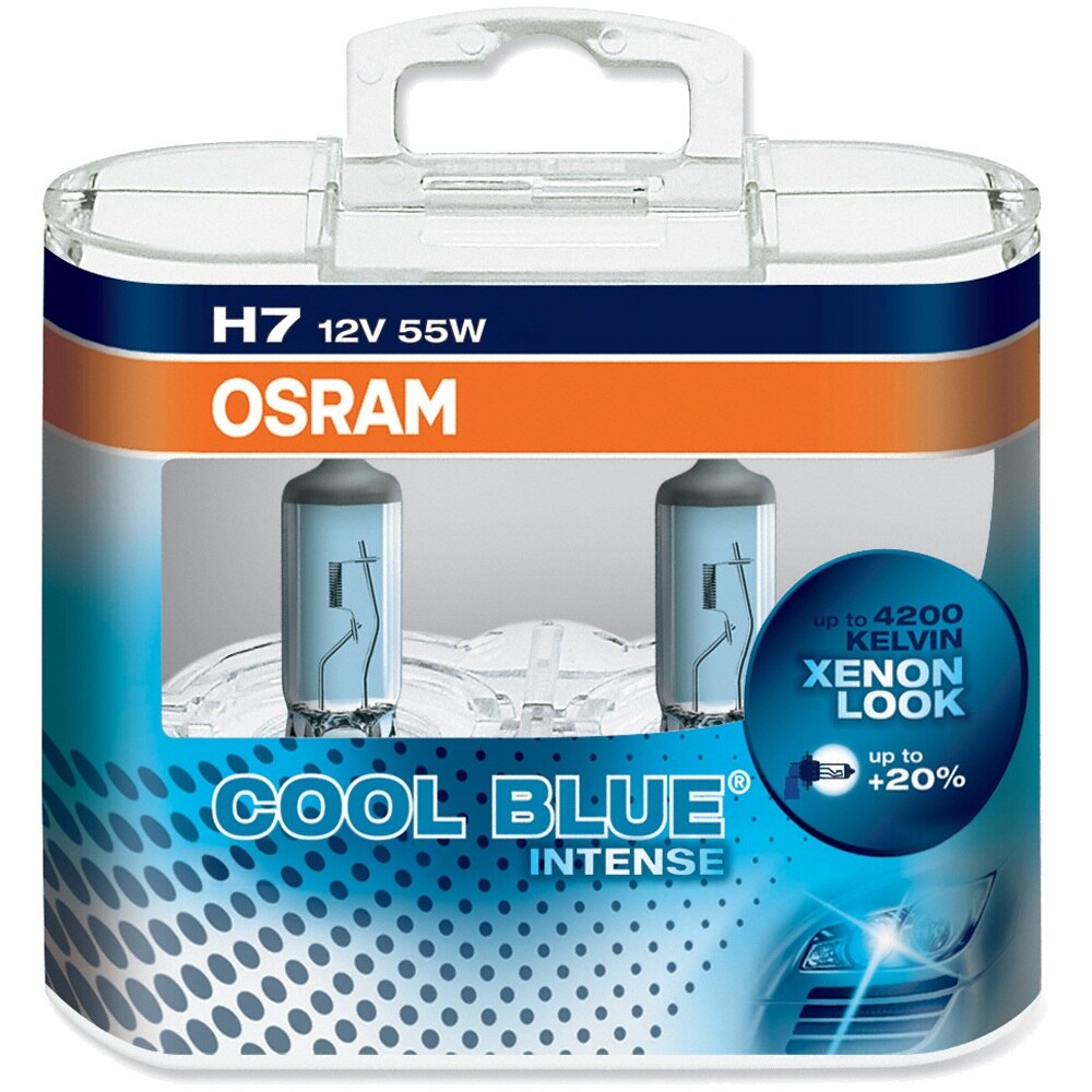 Becuri osram h7 cool blue intense dedeman
