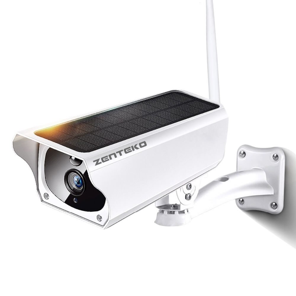 camera de supraveghere cu panou solar dedeman