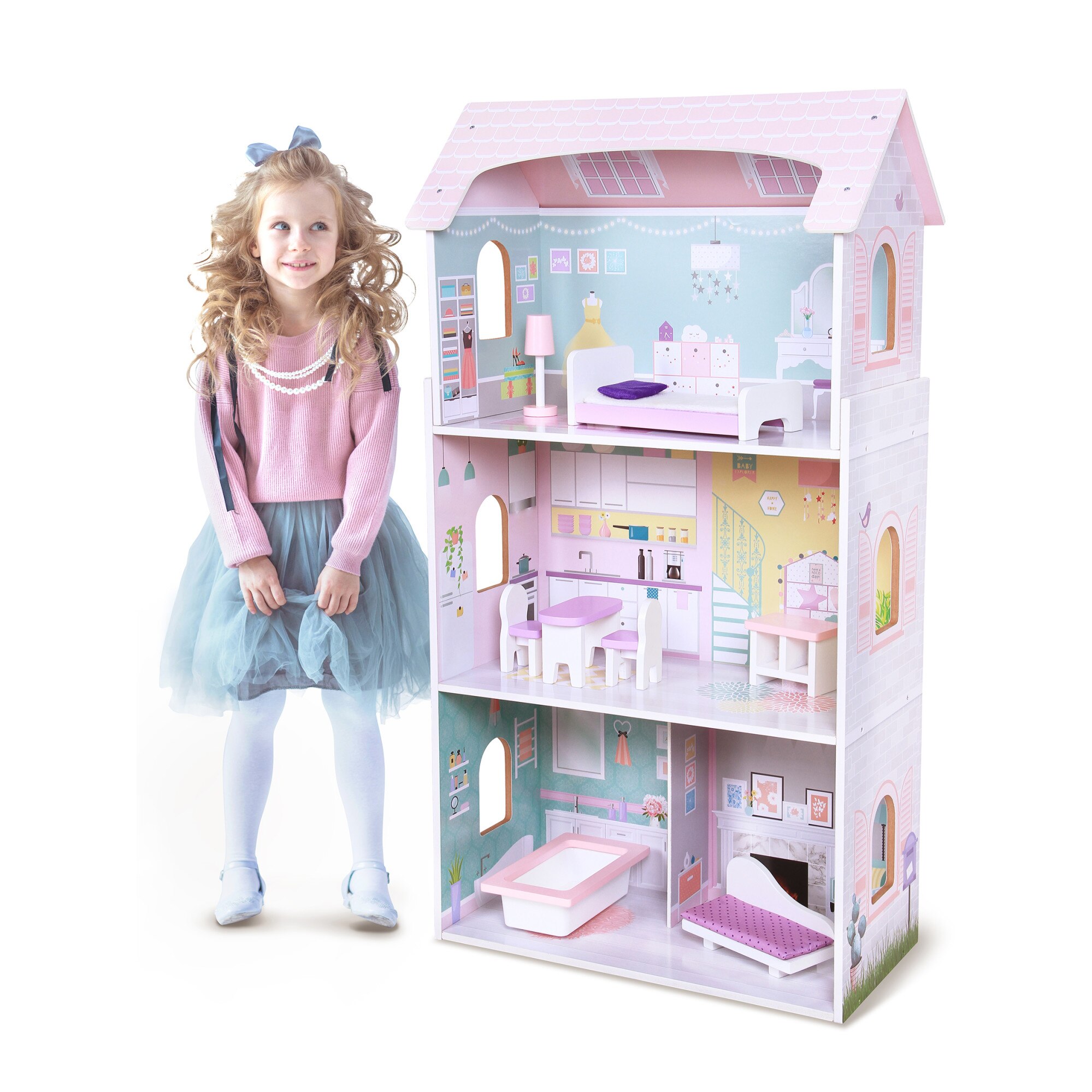 casa construita din lemn dedeman