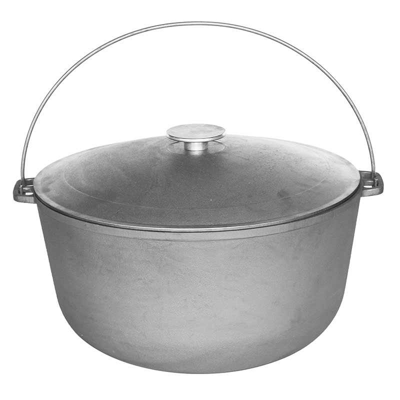 Ceaun cu capac din fonta 15 l dedeman