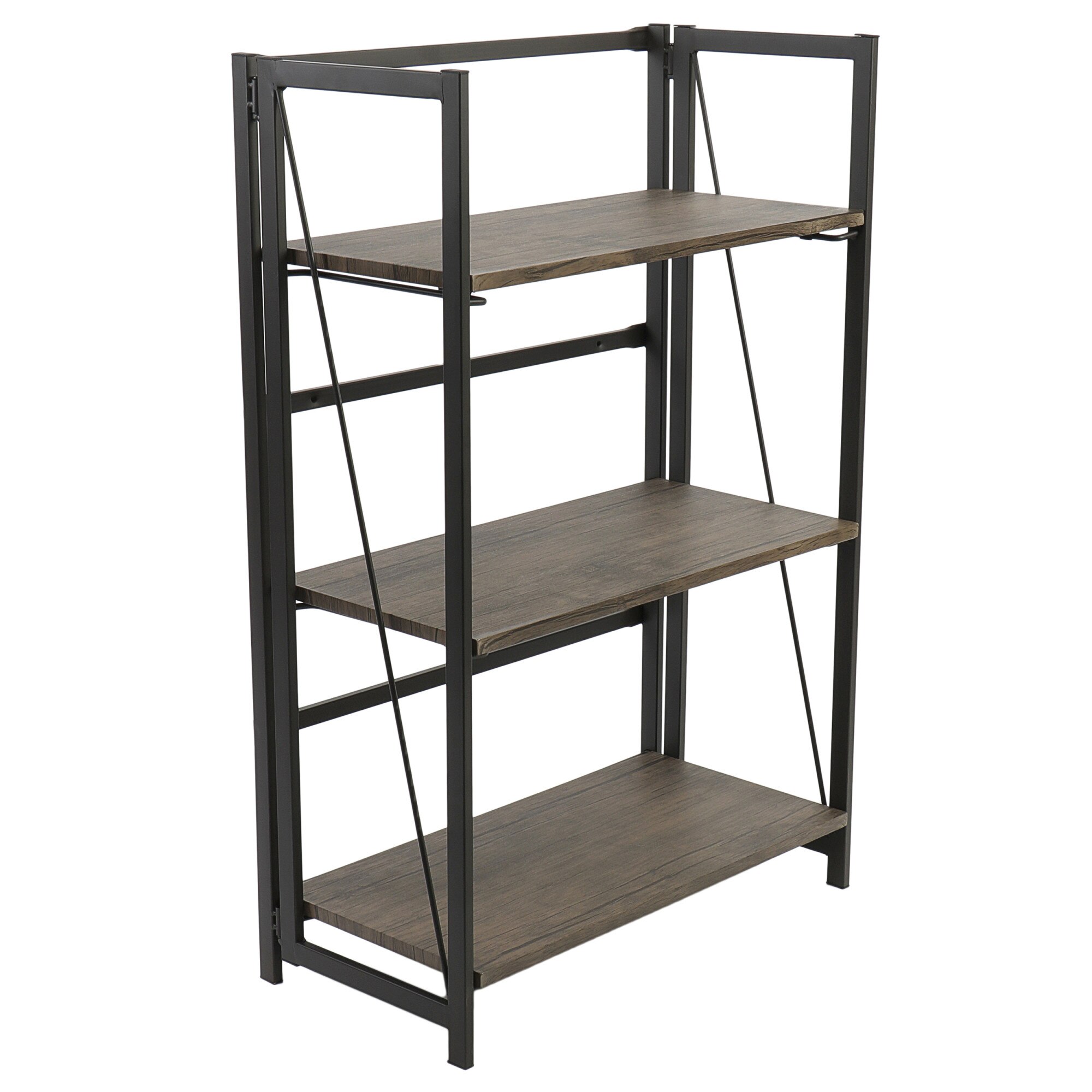 Coltar etajere rustic fier dedeman