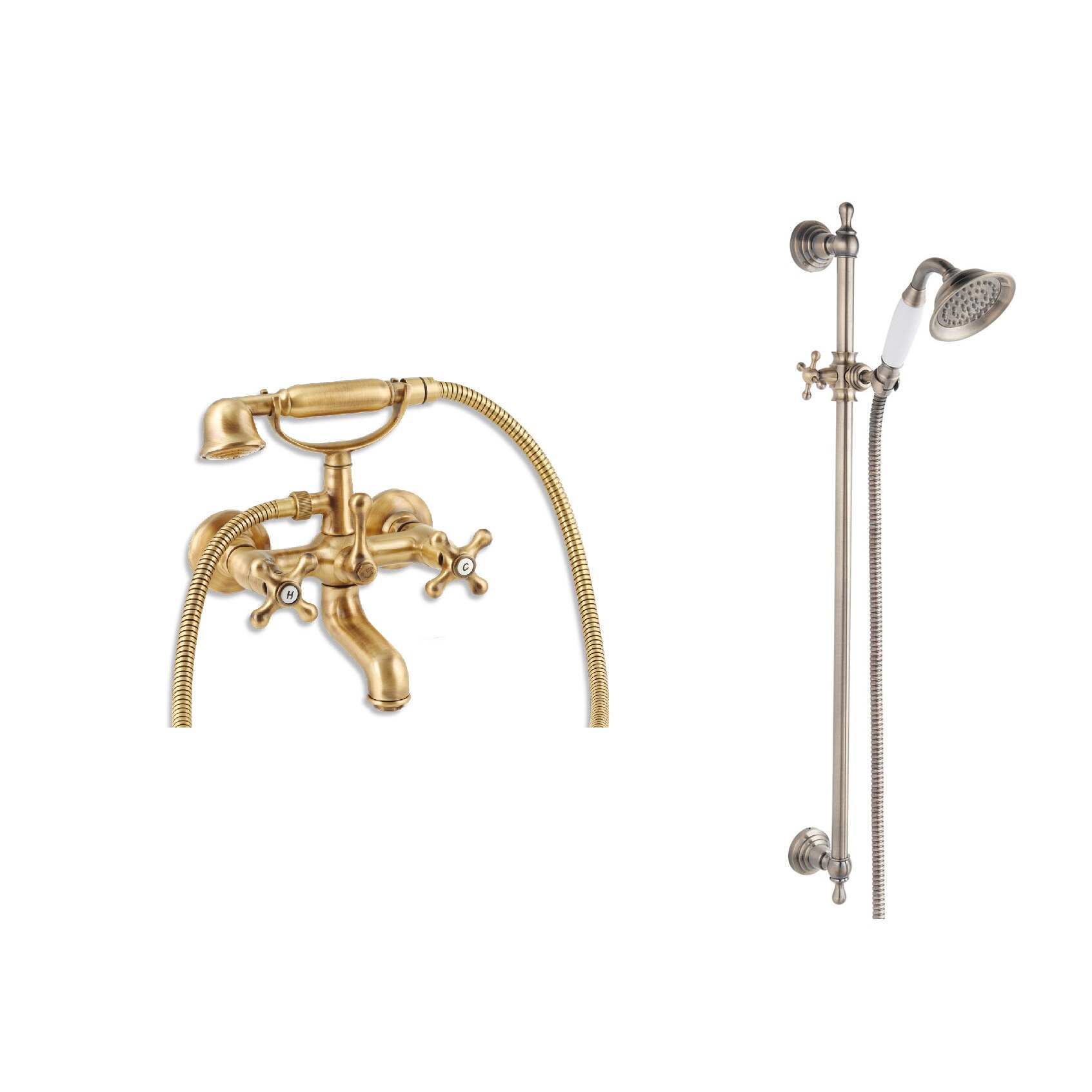 dedeman baterie classic bronz spalator ferro