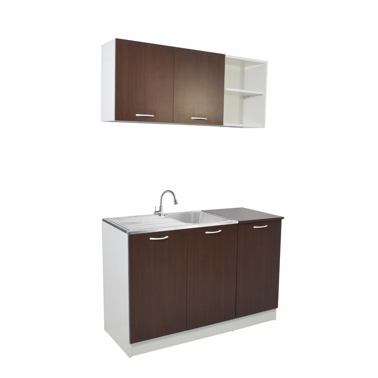 dedeman corp mobila alb wenge