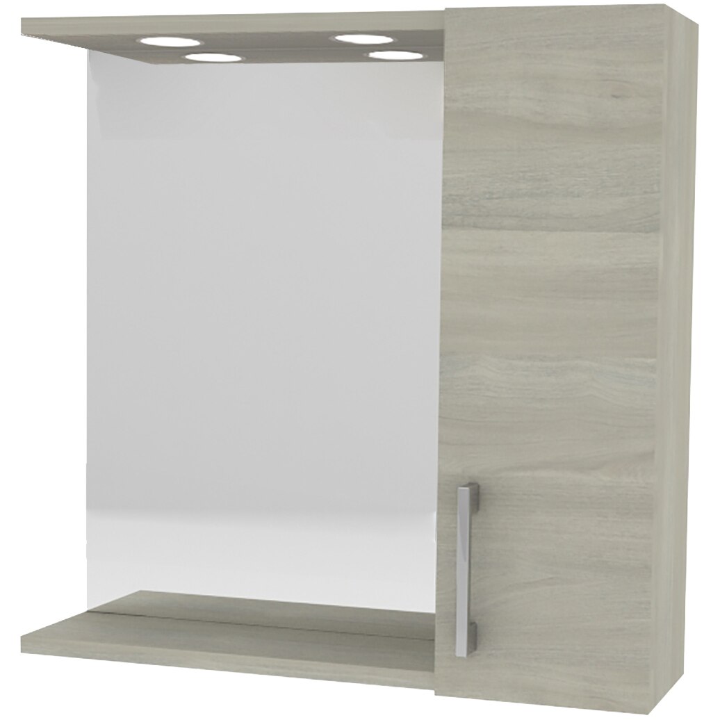 Dedeman oglinda stejar gri 93x93