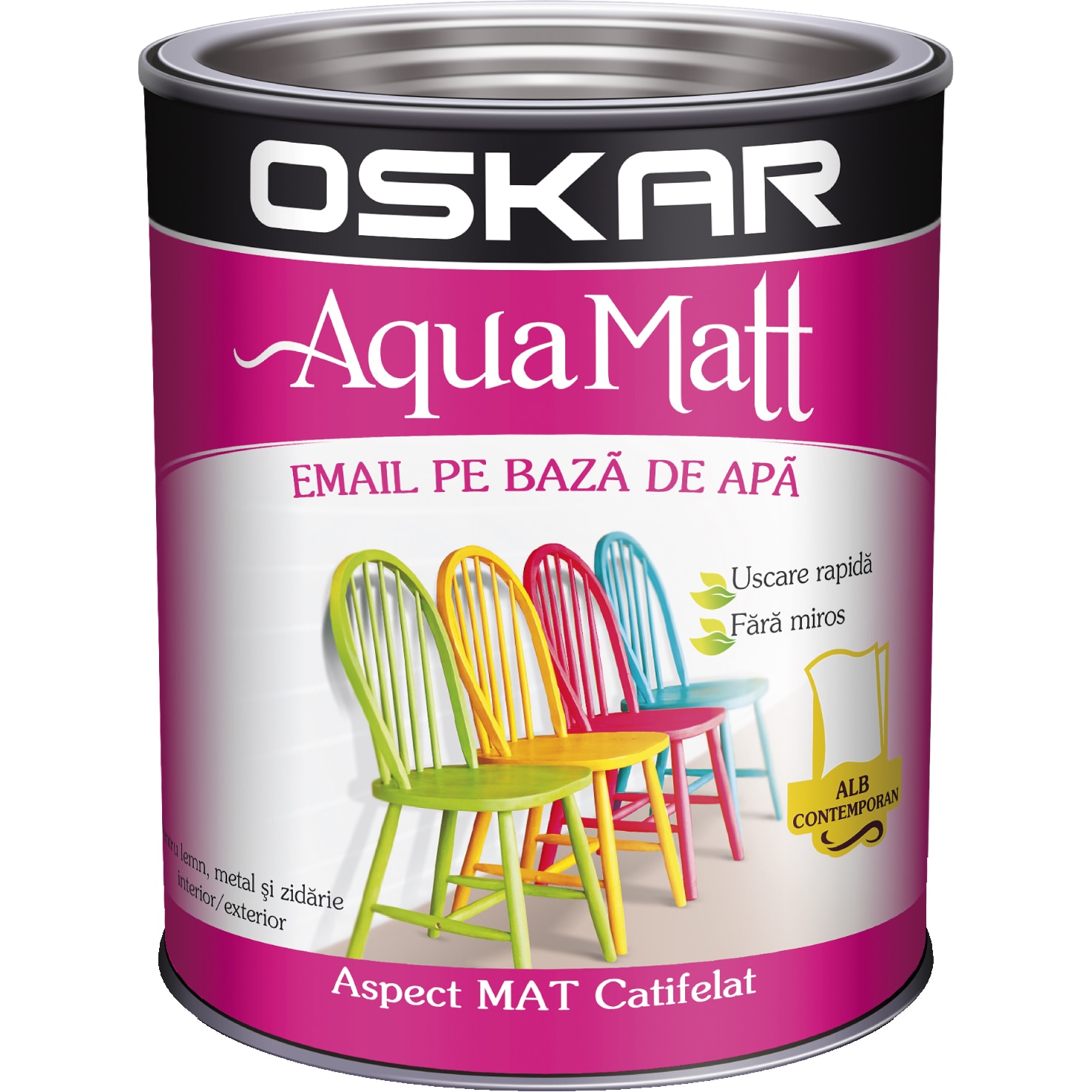 dedeman oskar aqua matt alb
