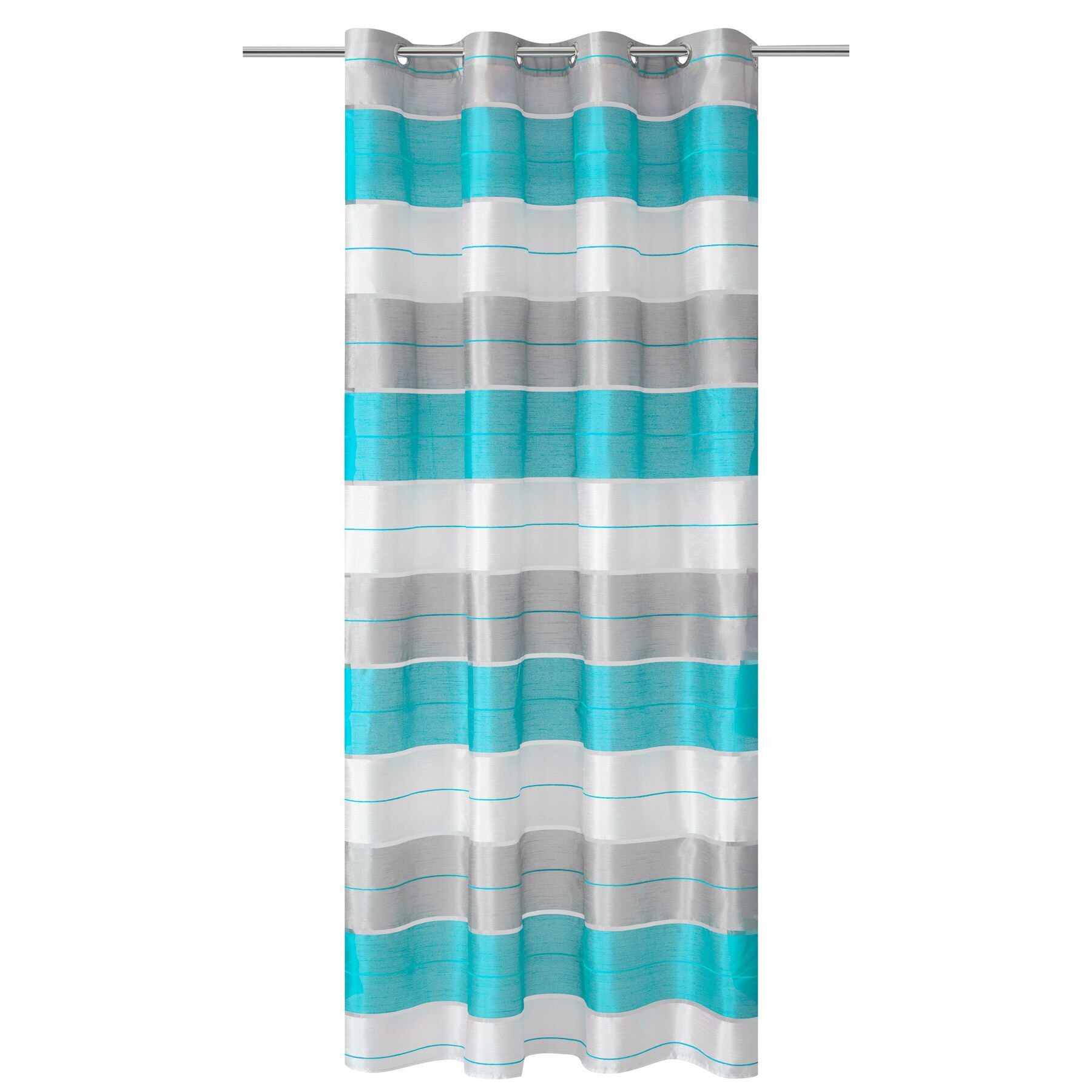 draperie din bumbac alb gri la dedeman