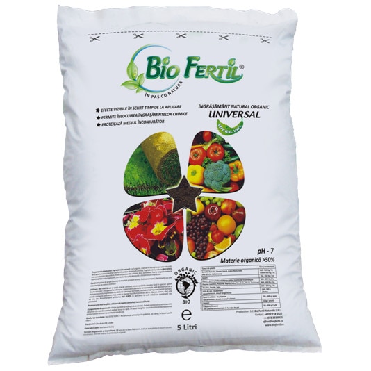 Ingrasamant natural pentru flori dedeman
