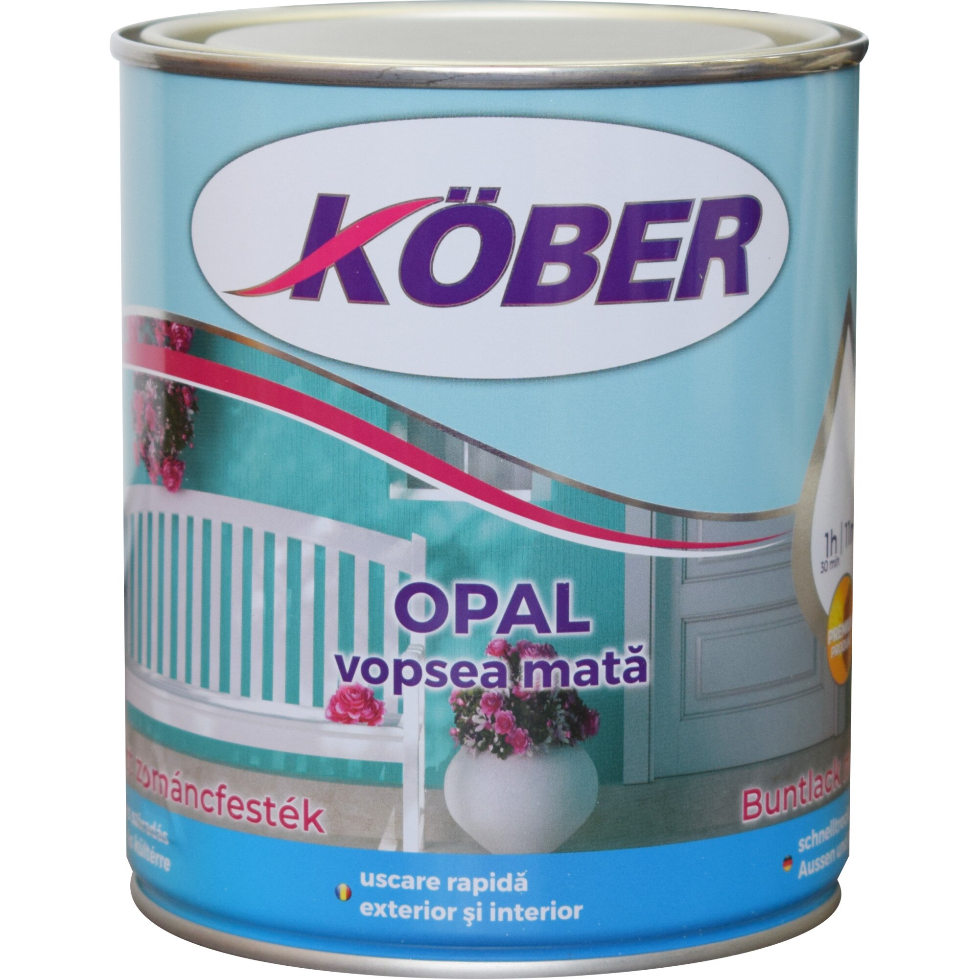 Kober opal vopsea mata 0 75 l alba dedeman – Cumpărați online