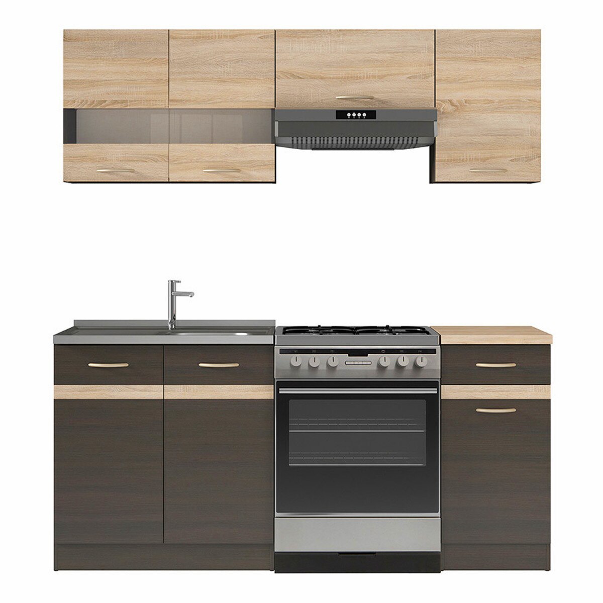 Mobila bucatarie cu blat intreg dedeman 180 cm