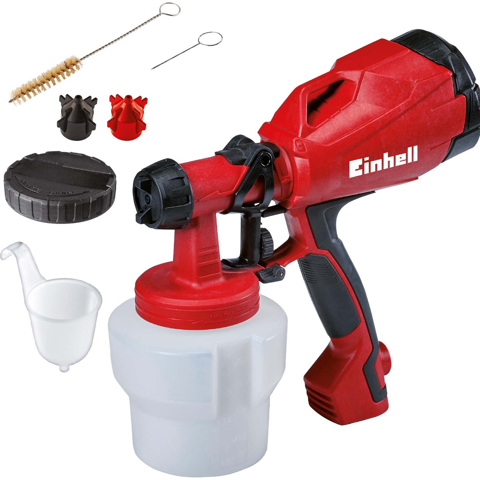 pistol electric de pulverizat vopsea einhell dedeman