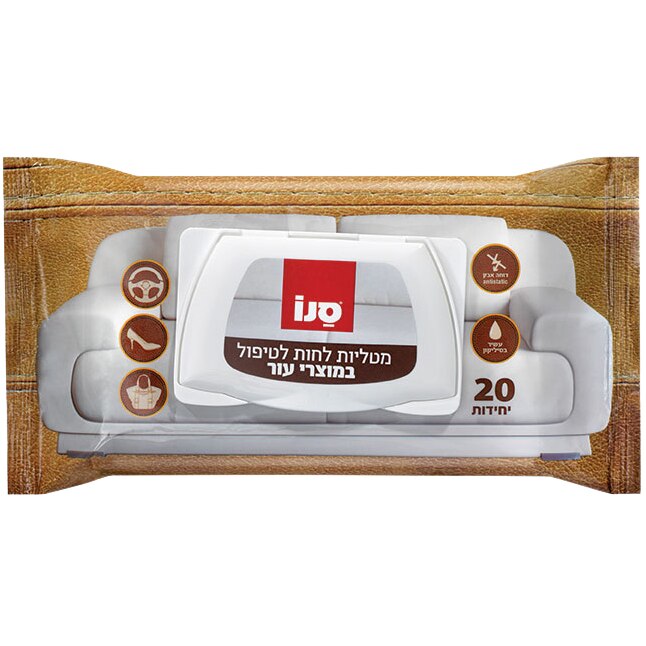 sano leather care wipes 20 buc dedeman