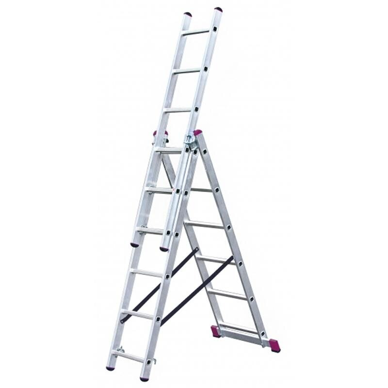 Scara cu 4 trepte aluminiu dedeman