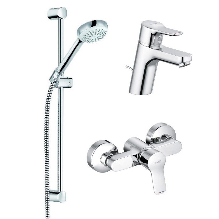 set baterii 3 in 1 kludi zenta dedeman